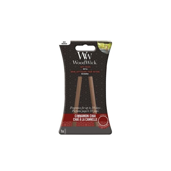 Woodwick Car Reed Diffuser Refill - Cinnamon Chai